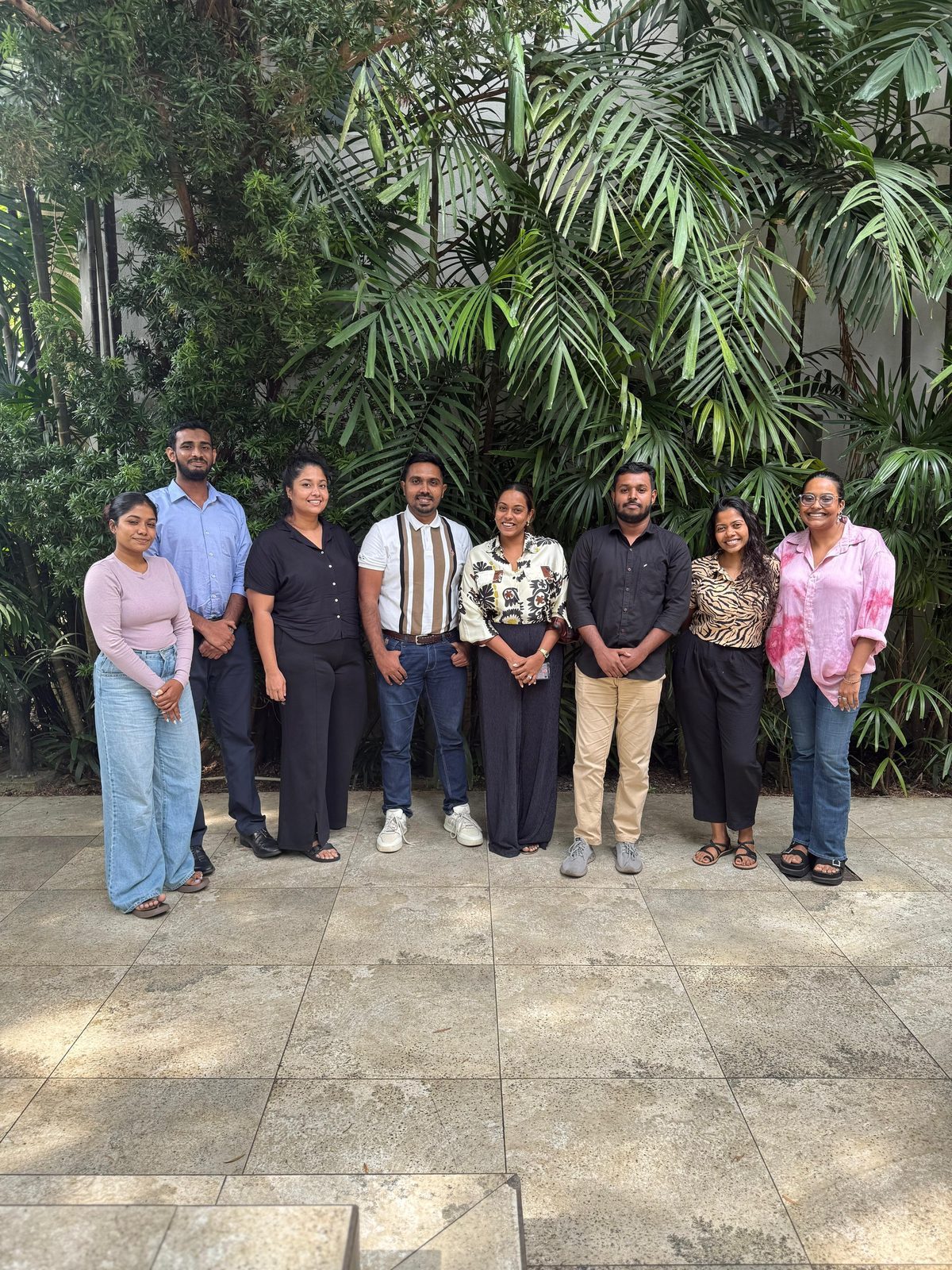The Lines Strategy team after their Cocoon AI workshop with Ammar Ahamed